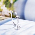 thumbnail image 2 of MasteelfCA Women Fashion Heart Love with Extension Chain Rings Simple Waterdrop Finger Ring for Christmas Gift, 2 of 7