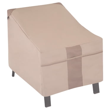 Modern Leisure 2902 Housse de Chaise de Patio Monterey (35 L x 38 P x 31 H Pouces) Résistante à l'Eau, Kaki/fossile
