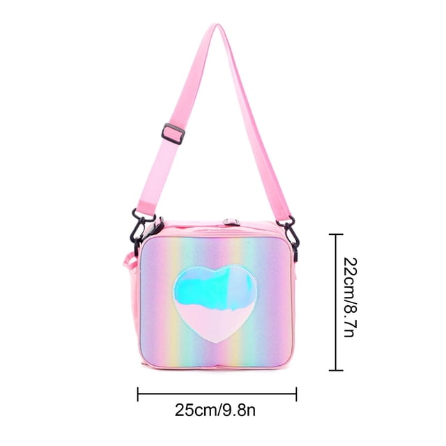 Thermal Insulation Bento Bag Picnic Ice Bag Girl One Shoulder Bag