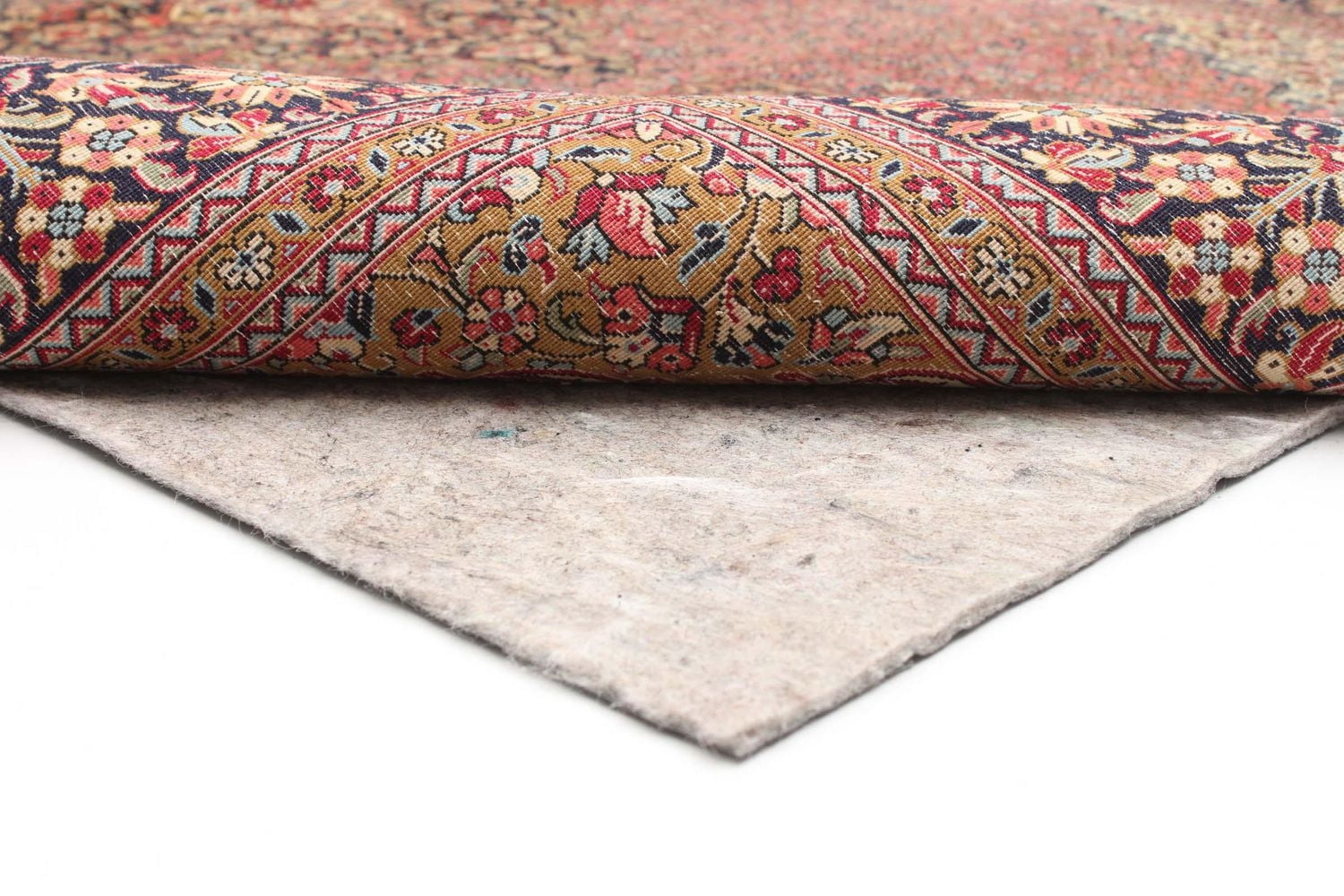 ECARPET 1/4 Sous-Tapis en Feutre et Caoutchouc