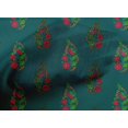 thumbnail image 4 of oneOone Organic Cotton Voile Fabric Leaves & Floral Block Print Fabric BTY 42 Inch Wide, 4 of 4