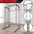 thumbnail image 4 of Fitness Reality 810XLT Super Max Power Rack Cage, 4 of 9