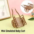 thumbnail image 2 of Estbridge 1pc Mini Simulated Baby Cart - Scene Model for Decorating Rooms  Parties  and Gatherings, 2 of 6