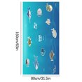 thumbnail image 2 of Sandproof Beach Blanket Lightweight Microfiber Beach Towel Super Lightweight Colorful Bath Towel Sandproof Beach Blanket Multi-Purpose Towel for Travel Swimming Pool 30X60 Inch, 2 of 2