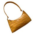 thumbnail image 1 of ZheElen Colorfast Shopping Bag For Fashionable Daily Needs Durability PU Exquisite Shopping Bag Bag Retro yellow, 1 of 1