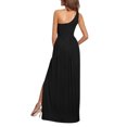 thumbnail image 3 of SMihono Robe Maxi Bohème d'Été pour Femmes Grande Taille Robe d'Été Sexy Unie Amincissante Fendue Sans Manches Asymétrique Robe de Plage, 3 of 7
