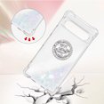 thumbnail image 3 of Case for FOXDOCK Google Pixel 7A Full Corner Protection Glitter Phone Case with Ring Holder, 3 of 4