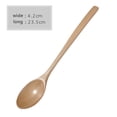 thumbnail image 3 of Boovnll Spoons, Wooden Spoon Fork Kitchen Cooking Utensil Tools Soup-Teaspoon Tableware, Kitchen Gadgets, Plastic Spoons, Spoon, 3 of 3
