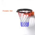 thumbnail image 3 of keepw Professional PU Portable Basketball Net Frame Quick And Easy Setup Outdoor Basketball Accessories Black Colored Net, 3 of 6