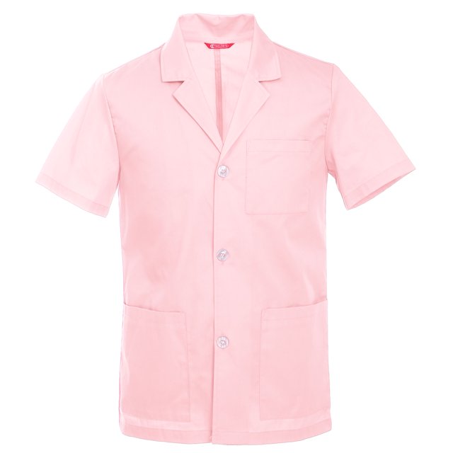 Men's 31 Inch Consultation Short Sleeve Lab Coat