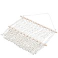 thumbnail image 3 of Decorative Hand Woven Cotton Mesh Multi-function Storage Hammock Wall Hanging Book Shelf Kids Bedroom Decor, 3 of 8