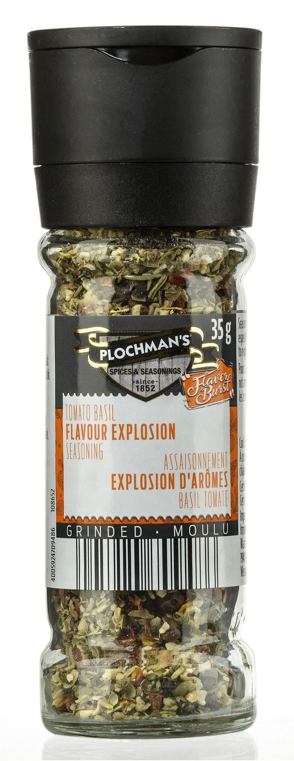 Organic tomato and basil seasoning