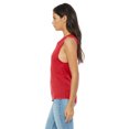 thumbnail image 3 of Bella + Canvas Débardeur Muscle Fluide pour Femmes, G, Rouge, 3 of 3