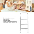 thumbnail image 3 of 1/12 Miniature Step Ladder, Delicate Texture Mini 3 Step Ladder Step Stools For Dollhouse Furniture Accessories Indoor Furniture, 3 of 8