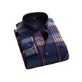 thumbnail image 1 of LUXUR T-shirt pour Homme à Boutons, T-shirt à Col à Revers, Hauts Coupe Régulière, Blouse à Col Rabattu, Chemises d'Hiver 609 TG, 1 of 2
