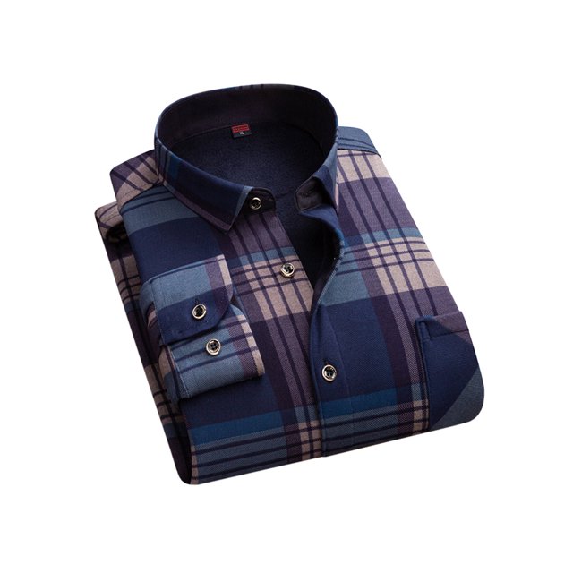 LUXUR T-shirt pour Homme à Boutons, T-shirt à Col à Revers, Hauts Coupe Régulière, Blouse à Col Rabattu, Chemises d'Hiver 609 TG