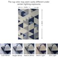thumbnail image 2 of JV Home Area Rug Arrow Blue 6'6"x10' Washable Carpet Anti Slip, 2 of 6