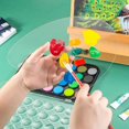 thumbnail image 4 of Acrylic Transparent Paint Tray Palette with Thumb Hole, Oval, 4 of 6