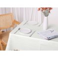 thumbnail image 5 of REGALWOVEN 1 Pack Square Tablecloth PVC Table Cover for Dining Table Beige 47x47 inch, 5 of 5