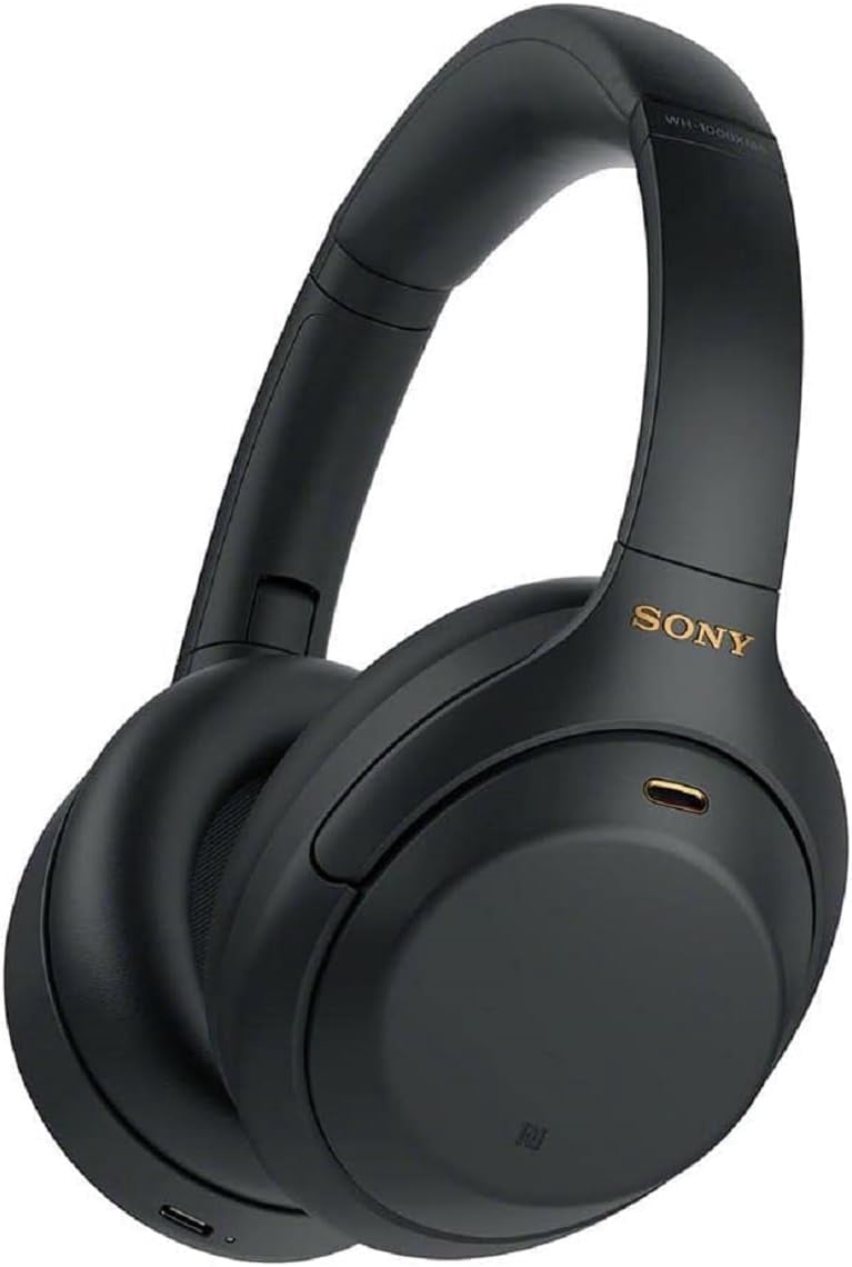 Sony WH-1000XM4 Over-Ear Noise Cancelling Bluetooth Headphones / Black - Open Box