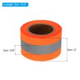 thumbnail image 2 of Unique Bargains Reflective Tape Strip, 2'x 10Ft Reflective Tape for Clothing, Orange-red, 2 of 5