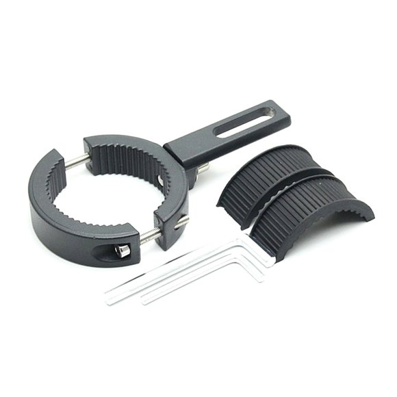 mmirethe Support de Lampe Noir Durable pour Phare de Moto avec Grande Capacité de Charge Diamètre 3,8-6 cm Ensemble de 3