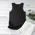 thumbnail image 5 of Pompotops Femmes Décontracté Drapeau Américain Imprimé Sans Manches Débardeur Décontracté Blouse T-shirt, 5 of 5