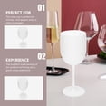 thumbnail image 2 of Miangastore 4Pcs Plastic Wine Cups Plastic Champagne Glass Household Goblets Storage Cups, 2 of 9