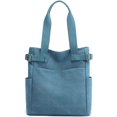 thumbnail image 1 of LinYooLi Retro Canvas Hobo Handbag Satchel for Women Men Teen Multipocket Large Shoulder Bag Purse, 1 of 6