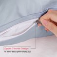 thumbnail image 2 of Unique Bargains Satin Pillowcase Zippered Silky Sateen, 2 of 9