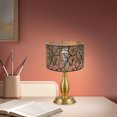thumbnail image 1 of CRAFTHROU Hollow Lampshade for Living Room in Gold Iron Designed for 1 Set, 1 of 6