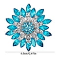 thumbnail image 2 of Elegant Floral Brooch Set for Women's Dresses Handheld Corsage Flower Accessory, 2 of 6