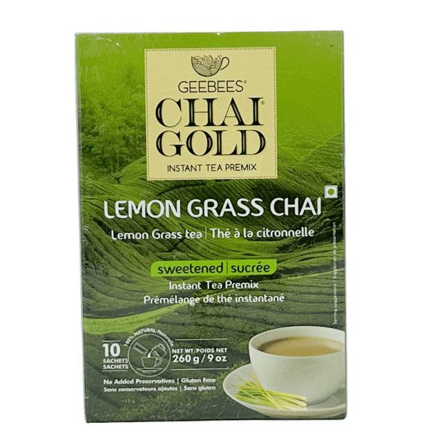 GeeBees Chai Gold Lemon Grass Chai 260g