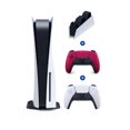 thumbnail image 1 of PlayStation®5 Console PLUS extra PlayStation®5 DualSense™ Wireless Controller – Cosmic Red and PlayStation®5 DualSense™ charging station, 1 of 2
