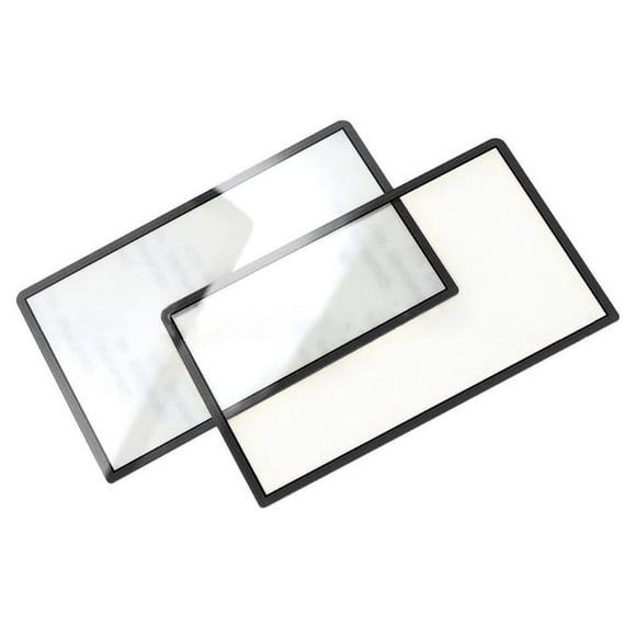 MesaSe Replacement Top Screen Frame Lens Cover Screen Protector for 3DS XL / New 3DS XL