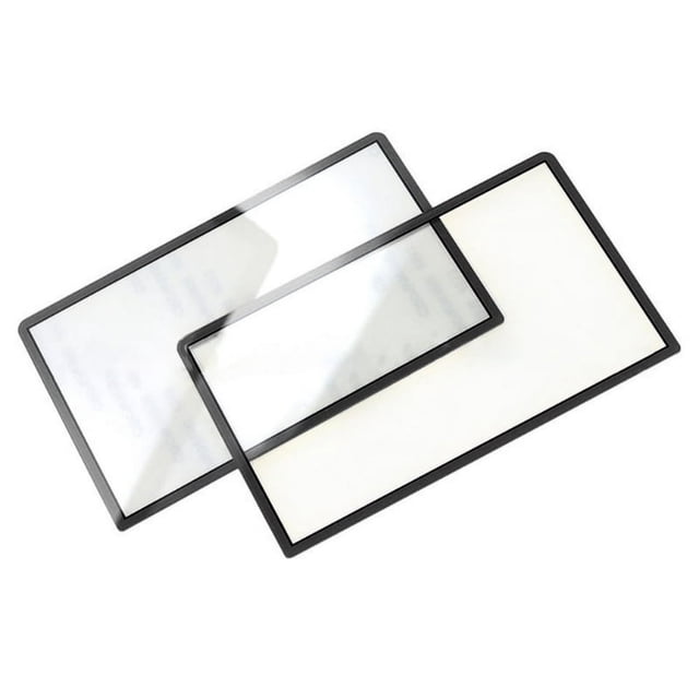 MesaSe Replacement Top Screen Frame Lens Cover Screen Protector for 3DS XL / New 3DS XL