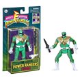 thumbnail image 3 of Power Rangers Retro-Morphin, figurine articulée Ranger vert, Tommy, tête basculante, inspirée du jouet Mighty Morphin classique, dès 4 ans, 3 of 5