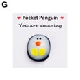 thumbnail image 1 of 1pcs Creative Little Penguin Keychain Cute Penguin Bag Accessories Couple Gift Accessories J7N5, 1 of 6