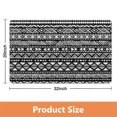 thumbnail image 4 of Indulge in Luxury with our Non-Slip 20x32in Tribal Style Bath Rug Runner - Soft Microfiber, Machine-Washable Bathroom Rugs for Tub and Shower. Elevate Your Bathroom Experience Today!, 4 of 5