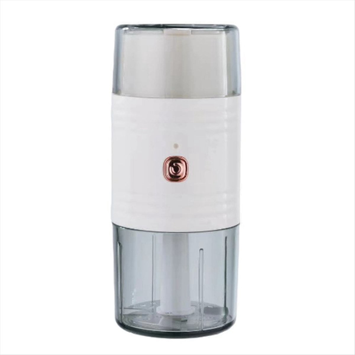 Mini Food Processor Double-Headed Electric Food Chopper for Vegetables, Meat, Fruits and Nuts Dry Wet Separation White,1 x Electric Food Processor 1 x Charging Cable,White