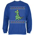 thumbnail image 1 of Big Tree Rex T Rex Ugly Christmas Sweater Mens Sweatshirt, 1 of 1