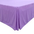 thumbnail image 1 of Pleated Bed Skirt Classic Tailored Styling Dust Ruffled Hotel, 1 of 13