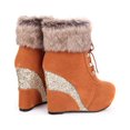 thumbnail image 1 of Herrnalise Bottes Aguichant Automne et Hiver Mode à Talons Hauts pour Femmes, 1 of 3