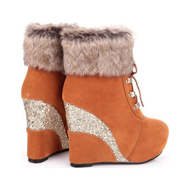 Herrnalise Bottes Aguichant Automne et Hiver Mode à Talons Hauts pour Femmes