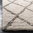 thumbnail image 2 of SAFAVIEH Hudson Adella Tapis Géométrique Diamants Shag, 2 of 4