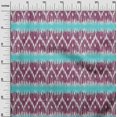 thumbnail image 2 of oneOone Tissu Voile de Coton Bio Chevron Ikat Imprimé 1 Yard 42 Pouces de Large, 2 of 4