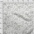 thumbnail image 2 of oneOone Organic Cotton Voile Fabric Line Geometric Print Sewing Fabric BTY 42 Inch Wide, 2 of 4