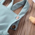 thumbnail image 5 of SUNSIOM Newborn Baby Corduroy Sleeveless Romper Solid Color Backless Jumpsuit, 5 of 5