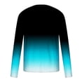 thumbnail image 4 of Meichang T-Shirt à Manches Longues pour Homme, T-Shirts Graphiques pour Homme Décontractés à Imprimé Dégradé 3D, T-Shirts Fantaisie à Col Rond Confortables à Manches Longues pour Homme, 4 of 5