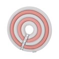 thumbnail image 3 of pitrice Adjustable Dog Collar Recovery Anti-Bite Cone Soft Protector for Pet Cat Gray Pink L, 3 of 8